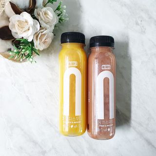 BLENDY'S 핑크 스무디+블론디 스무디 — 5점을 준 리뷰어가 2021년 12월 올린 사용 사진
