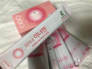 [모마네] 이너뷰티 히알루론산 비오틴 코큐텐 저분자피쉬콜라겐 - 3 g 30포 ★석류맛 — 5점을 준 리뷰어가 2021년 12월 올린 사용 사진
