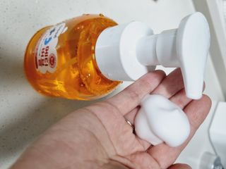 오쎄 메디버블 핸드워시폼 500ml 1+1 — 5점을 준 리뷰어가 2023년 4월 올린 사용 사진