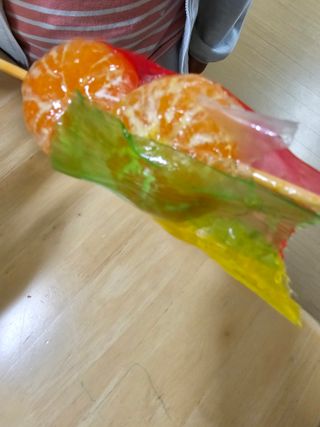 (주) 피치코리아 레인보우 롤팝젤리 후르츠믹스x10개입 — 5점을 준 리뷰어가 2023년 11월 올린 사용 사진