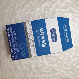 뉴트리션팩토리 비타프렙 오큐슈프림 루테인 오메가3 1050mg — 4점을 준 리뷰어가 2021년 9월 올린 사용 사진