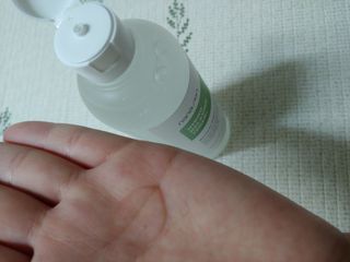 나나스킨 하이드로릴렉싱토너 — 5점을 준 리뷰어가 2021년 5월 올린 사용 사진