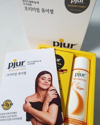 프리미엄 마사지젤 pjur 퓨어젤 — 5점을 준 리뷰어가 2021년 1월 올린 사용 사진