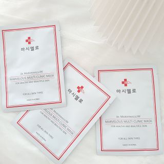 닥터마시멜로 마블러스 멀티 클리닉 마스크 — 5점을 준 리뷰어가 2021년 6월 올린 사용 사진