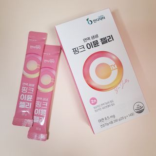 인디닥터 면역 생생 핑크 이뮨 젤리 + 타이탄 BCAA 프로틴 젤리스틱 — 2점을 준 리뷰어가 2022년 3월 올린 사용 사진