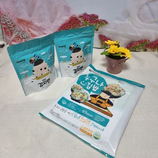 해풀잎 누구나 김밥*1ea [(혼합야채 35g *1ea,  김밥김 (5g, 5ea),  양념간장 (6g, 5ea), 참기름(5g, 2ea)] — 4.5점을 준 리뷰어가 2022년 5월 올린 사용 사진