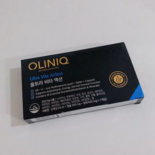 올리닉 울트라비타액션 — 5점을 준 리뷰어가 2021년 8월 올린 사용 사진