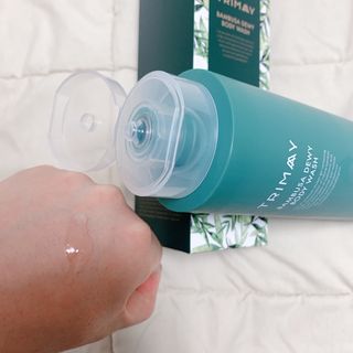 트리마이 자연을 담은 신선함,  온 가족이 사용하는 힐링베리어 바디 워시 4종 택1 — 5점을 준 리뷰어가 2022년 10월 올린 사용 사진
