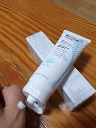 피지오겔 레드수딩 시카밸런스 크림 50ml — 5점을 준 리뷰어가 2022년 4월 올린 사용 사진