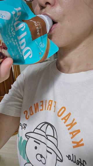 달달슬림쉐이크 [블로그]달달슬림 맛있는 단백질 쉐이크 파우치 다이어트 식사대용 프로틴 파우더 보충제 — 5점을 준 리뷰어가 2025년 10월 올린 사용 사진