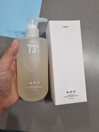 에일리언오더즈 센티드 핸드 앤 바디 워시 290ml (3종 택1) — 5점을 준 리뷰어가 2023년 8월 올린 사용 사진