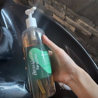 와프랩 운동하는 여성을 위한 더블유 미세먼지 세정 약산성 천연유래 샴푸 — 5점을 준 리뷰어가 2022년 3월 올린 사용 사진