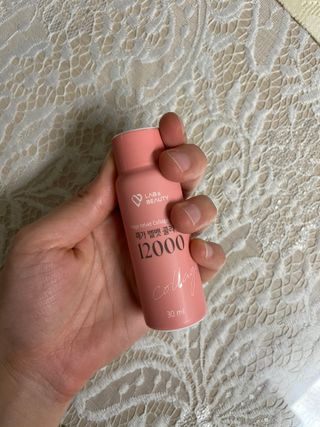 랩앤뷰티 메가 벨벳 콜라겐 12000 — 5점을 준 리뷰어가 2021년 5월 올린 사용 사진
