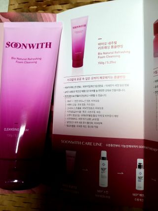 SOONWITH 바이오 내추럴 리프레싱 폼클렌징 — 5점을 준 리뷰어가 2021년 3월 올린 사용 사진