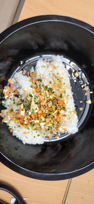 해풀잎 누구나 김밥*1ea [(혼합야채 35g *1ea,  김밥김 (5g, 5ea),  양념간장 (6g, 5ea), 참기름(5g, 2ea)] — 5점을 준 리뷰어가 2022년 7월 올린 사용 사진