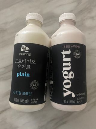 숲골 임실치즈마을 프로바이오 요거트 900ml — 4.5점을 준 리뷰어가 2021년 8월 올린 사용 사진