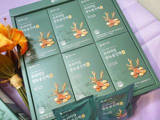 서울약사신협 약사신협_생녹용 진액_70ml x 30포 — 4점을 준 리뷰어가 2021년 7월 올린 사용 사진