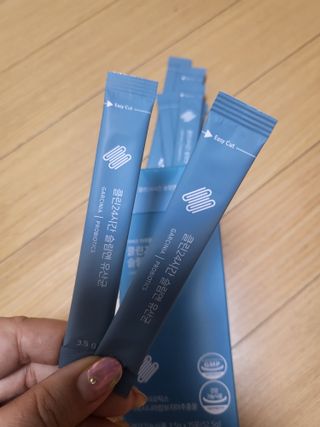 클린24시간 슬림앤유산균 1박스 (3.5g X 15포) — 4점을 준 리뷰어가 2022년 11월 올린 사용 사진