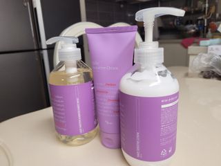 빅그린 베이비라인 3종세트 - 샴푸앤바디워시500ml,올인원로션500ml,바디크림170ml — 5점을 준 리뷰어가 2022년 11월 올린 사용 사진