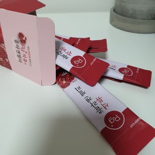 함초록 Rg+ 석류콜라겐젤리 — 5점을 준 리뷰어가 2021년 3월 올린 사용 사진