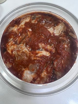 셰프애찬 별미김치 굴겉절이 1kg — 5점을 준 리뷰어가 2022년 12월 올린 사용 사진