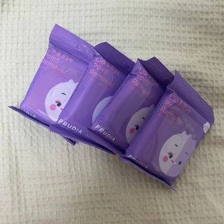 [후르디아] 블루베리 립앤아이 리무버 패드 4개 세트 — 5점을 준 리뷰어가 2021년 8월 올린 사용 사진