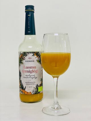 H365 [Kaskein Luomutyrniglögi] 핀란드 전통 무알콜 멀드와인 시벅톤 글로기 — 5점을 준 리뷰어가 2021년 4월 올린 사용 사진
