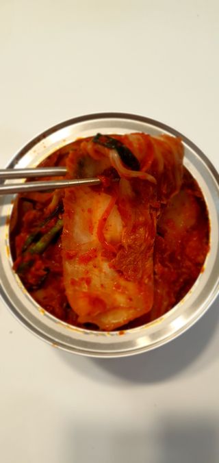 셰프애찬 알배기 겉절이 김치 1kg — 5점을 준 리뷰어가 2022년 11월 올린 사용 사진