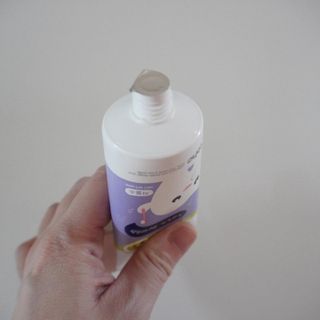 닥터데디스 안심저불소 키즈치약 (라즈베리, 청포도향 중 택 1) 60g +  여행용 미니 치약 15g — 5점을 준 리뷰어가 2022년 8월 올린 사용 사진