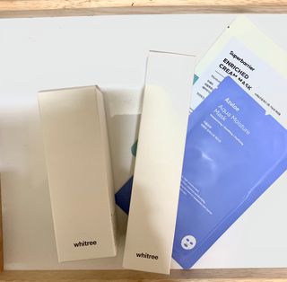 화이트리 비움 약산성 클렌징젤 ,마일드 필링젤 세트 — 5점을 준 리뷰어가 2021년 1월 올린 사용 사진