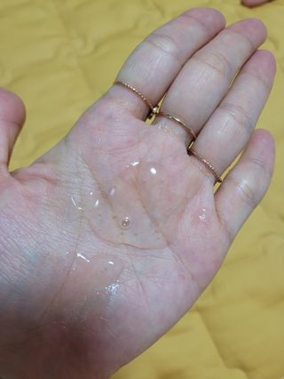 플레라디 에델바이스 워터풀 젤리 세럼 — 5점을 준 리뷰어가 2021년 6월 올린 사용 사진