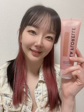 라플로렐 프로방스 로즈 폼클렌저 — 5점을 준 리뷰어가 2022년 4월 올린 사용 사진