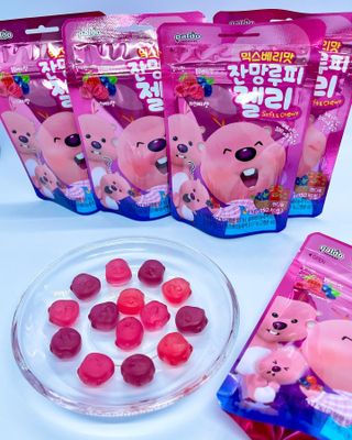[팔도] 잔망루피젤리 믹스베리맛 42g 8개 — 5점을 준 리뷰어가 2022년 3월 올린 사용 사진