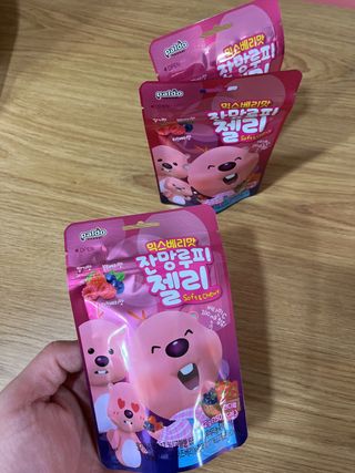 [팔도] 잔망루피젤리 믹스베리맛 42g 8개 — 5점을 준 리뷰어가 2022년 2월 올린 사용 사진