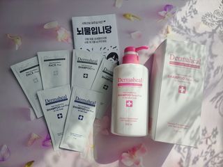 더마힐 헤어 컨디셔닝 샴푸 릴렉스 500ml — 5점을 준 리뷰어가 2021년 3월 올린 사용 사진