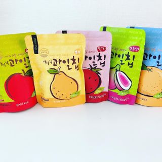 아비삭과일칩 5종 /딸기,사과,배,귤,무화과 5종 — 5점을 준 리뷰어가 2021년 5월 올린 사용 사진