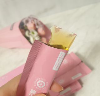 주식회사 얼굴반쪽 [얼굴반쪽 가르시니아 2,800mg] x 14포 1주 젤리 다이어트 보조제 체지방감소 — 3점을 준 리뷰어가 2021년 11월 올린 사용 사진