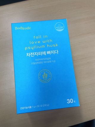 메디포스트 모비타 바디코드 식이섬유 차전자피에 빠지다 30포 — 5점을 준 리뷰어가 2022년 12월 올린 사용 사진