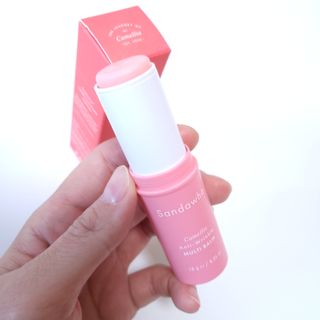 스킨큐어 산다화 카멜리아 안티 링클 멀티밤 — 5점을 준 리뷰어가 2022년 10월 올린 사용 사진