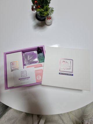 피비에스코리아 [오마이셀프] 셀프 속눈썹펌 키트 뷰러펌 파마 세트 — 4점을 준 리뷰어가 2022년 1월 올린 사용 사진
