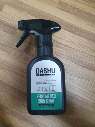다슈코리아 다슈 솔루션 퍼퓸 데오 바디스프레이 프레쉬 그린 200ml — 5점을 준 리뷰어가 2021년 6월 올린 사용 사진