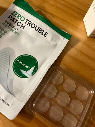 닥터플리너스 제트 큐어 크림 30ml + 제로 트러블 패치 9EA — 5점을 준 리뷰어가 2022년 4월 올린 사용 사진