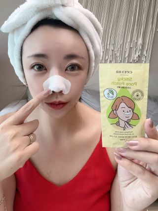 세뚜아(Cettua) 세뚜아 스티키 포어 패치 Cettua Sticky Pore Patch — 5점을 준 리뷰어가 2023년 8월 올린 사용 사진