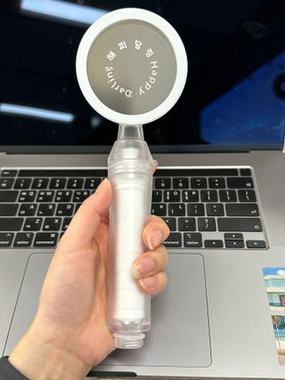 해피달링 약산성 비타민 샤워기 — 4.5점을 준 리뷰어가 2023년 2월 올린 사용 사진