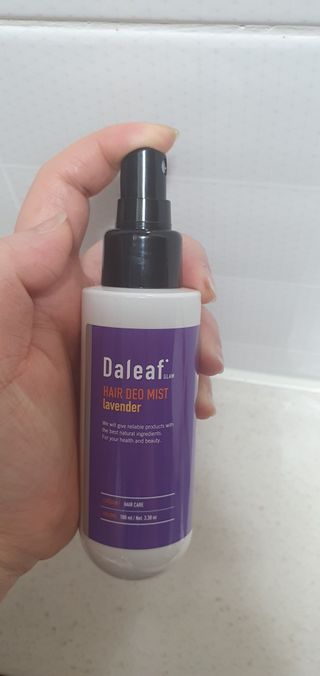 달리프 글램 헤어 데오미스트 100ml 라벤더 or 플라워 — 5점을 준 리뷰어가 2021년 1월 올린 사용 사진