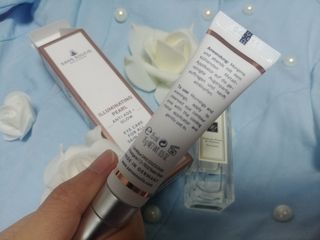 산수시 일루미네이팅 펄 영양 다크서클 스틱 아이 크림 케어 15ml — 5점을 준 리뷰어가 2021년 6월 올린 사용 사진