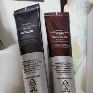 다슈코리아 다슈 컬러 패스트 체인지 염색약 자연갈색 — 5점을 준 리뷰어가 2021년 6월 올린 사용 사진
