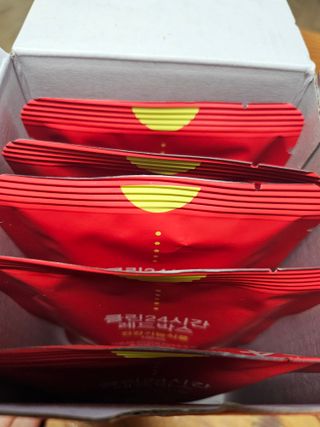 클린24시간 레드박스 1BOX(5포) + 전용보틀(500ml) — 5점을 준 리뷰어가 2024년 1월 올린 사용 사진