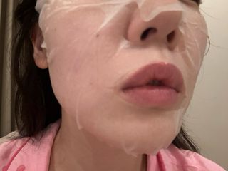 세뚜아(Cettua) [세뚜아] 모이스처 밸런싱 페이셜 마스크 Cettua Moisture Balancing Facial Mask 5매 — 5점을 준 리뷰어가 2024년 3월 올린 사용 사진