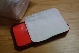 디어엘로디 프리미엄 유기농 베이비 솜티슈 40매 3 + 1 PACK — 5점을 준 리뷰어가 2021년 2월 올린 사용 사진